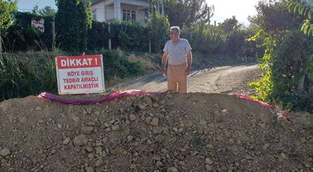 10 kişide Covid-19 çıkınca muhtar, köyü karantinaya aldı