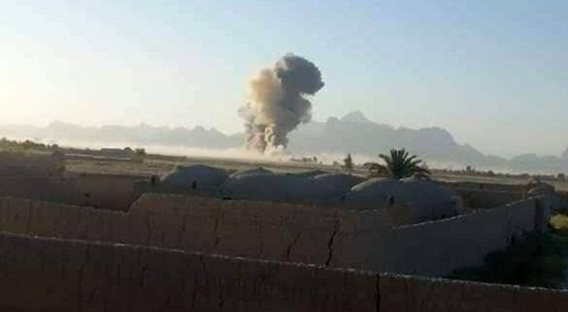 Afganistan’da bomba yüklü araçla saldırı Afganistan’da bomba yüklü araçla saldırı