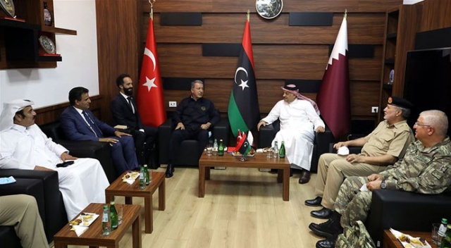 Bakan Akar: Libya Libyalılarındır diyerek BM tarafından tanınan meşru hükümetin yanındayız Bakan Akar: Libya Libyalılarındır diyerek BM tarafından tanınan meşru hükümetin yanındayız