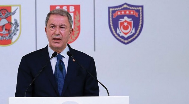 Bakan Akar: Mavi vatanımızdaki hak ve menfaatlerimizi gasbetmeye çalışan hiçbir girişime asla müsaade etmeyeceğiz Bakan Akar: Mavi vatanımızdaki hak ve menfaatlerimizi gasbetmeye çalışan hiçbir girişime asla müsaade etmeyeceğiz