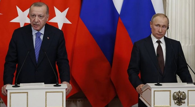Cumhurbaşkanı Erdoğan, Rusya Devlet Başkanı Putin ile telefonda görüştü
