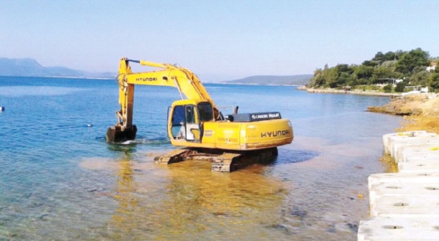 Denizde de kaçak inşaat Denizde de kaçak inşaat