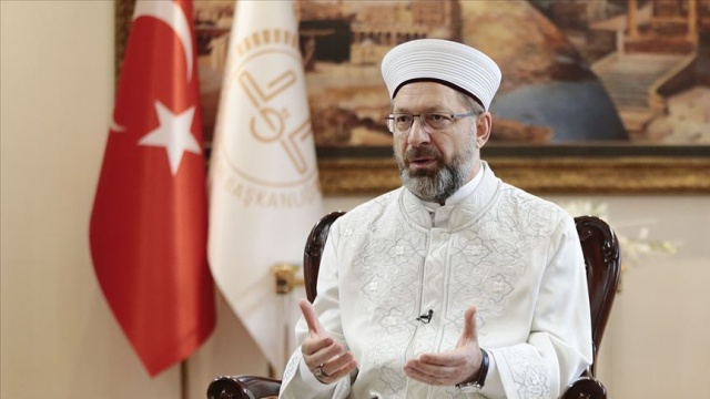 Diyanet İşleri Başkanı Erbaş'tan Norveç'te Kur'an-ı Kerim'in yırtılmasına tepki