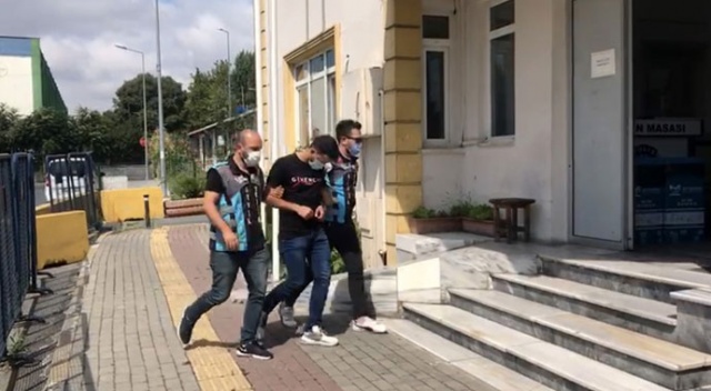 E-5 karayolunda terör estiren maganda yakalandı