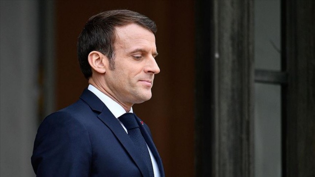Macron: Türkiye’ye karşı 'kırmızı çizgi politikası' uyguluyoruz