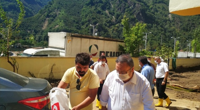 Giresun’da selden zarar gören okullar eğitime hazırlanıyor Giresun’da selden zarar gören okullar eğitime hazırlanıyor