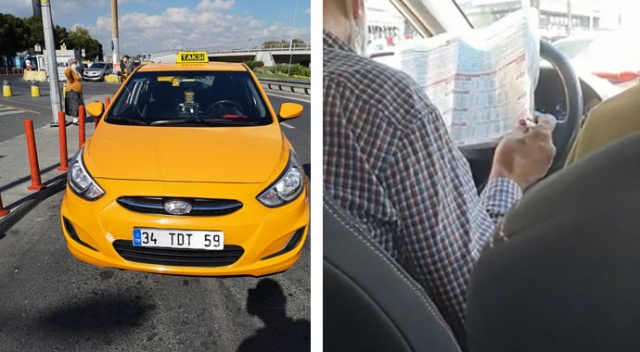 İstanbul’da trafikte at yarışı oynayan taksici yakalandı İstanbul’da trafikte at yarışı oynayan taksici yakalandı