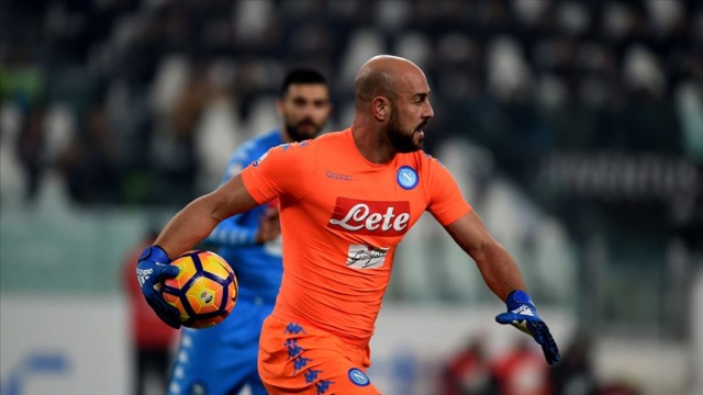 Lazio İspanyol kaleci Reina'yı transfer etti Lazio İspanyol kaleci Reina'yı transfer etti
