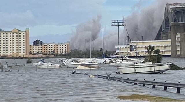 Louisiana’da kimya tesisinde yangın Louisiana’da kimya tesisinde yangın