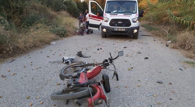 Motosiklet sürücüsü, kazada hayatını kaybetti Motosiklet sürücüsü, kazada hayatını kaybetti