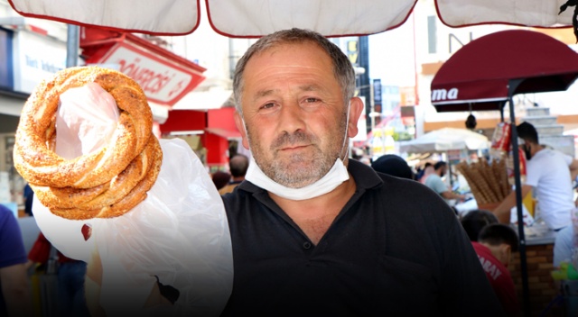 Sıcak kazan ve pekmez Samsun simidini vazgeçilmez yapıyor