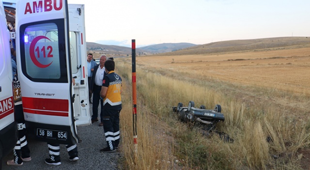 Sivas’ta otomobil şarampole uçtu: 1 ölü, 3 yaralı Sivas’ta otomobil şarampole uçtu: 1 ölü, 3 yaralı
