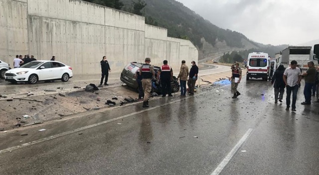 Tokat'ta korkunç kaza: 3 ölü, 4 yaralı