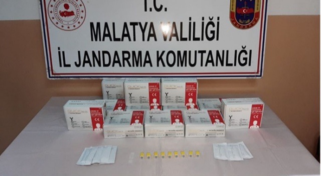 119 kaçak Covid-19 hızlı test kiti ele geçirildi 119 kaçak Covid-19 hızlı test kiti ele geçirildi