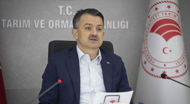 Bakan Pakdemirli: İlk iki çeyrekte de tarımsal üretimimiz yüzde 4 büyümüş durumda