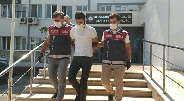 Bursa'da suç makinesi yakayı ele verdi