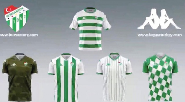 Bursaspor yeni sezon formalarını tanıttı Bursaspor yeni sezon formalarını tanıttı