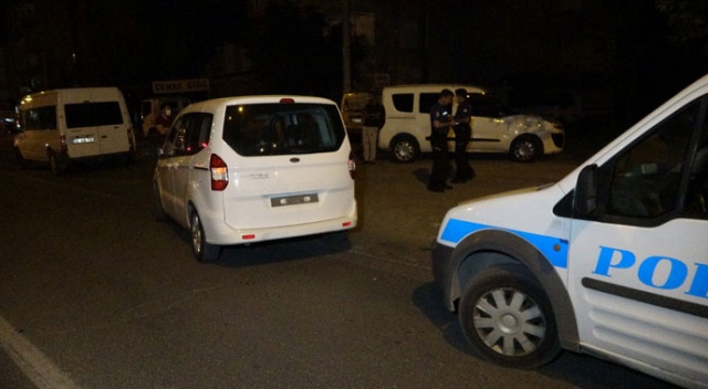 Çaldığı aracın el frenini indirmeyi unutan hırsız balataları yaktı