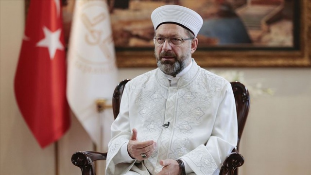 Diyanet İşleri Başkanı Erbaş: İslam düşmanı ırkçı grupların Avrupa&#039;da Müslümanları hedef alan saldırıları kaygı verici