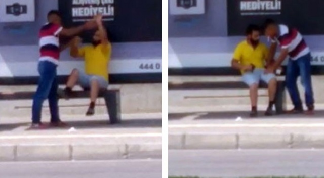 Engelliyi önce darp sonra gasp etti Engelliyi önce darp sonra gasp etti