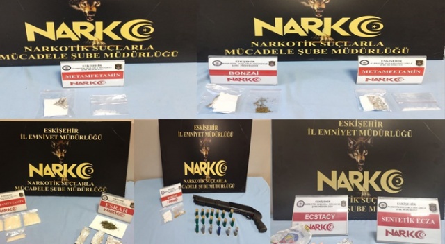 Eskişehir&#039;de uyuşturucu operasyonu