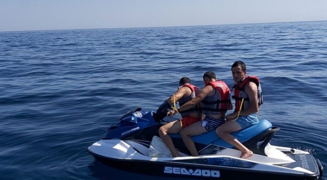 FETÖ'cüler Yunanistan'dan bunu beklemiyordu: Jet ski'yi bozup Türk karasularına bıraktılar