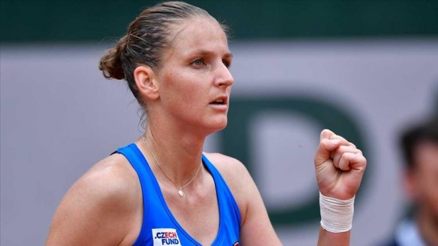 Fransa Açık'ta Pliskova ve Kenin ikinci turda Fransa Açık'ta Pliskova ve Kenin ikinci turda