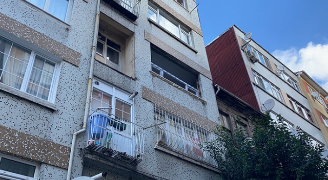 İstanbul’da dehşet anları kamerada: İşçi 3. kattan düştü