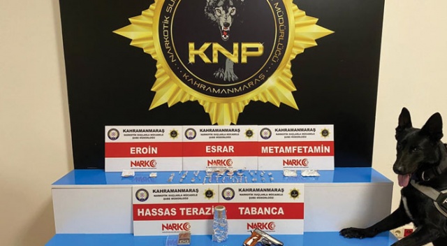 Kahramanmaraş'ta uyuşturucu operasyonu: 2 tutuklama Kahramanmaraş'ta uyuşturucu operasyonu: 2 tutuklama