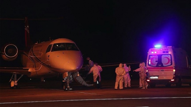 KKTC’deki Covid-19 hastalarının Türkiye’ye nakli başladı