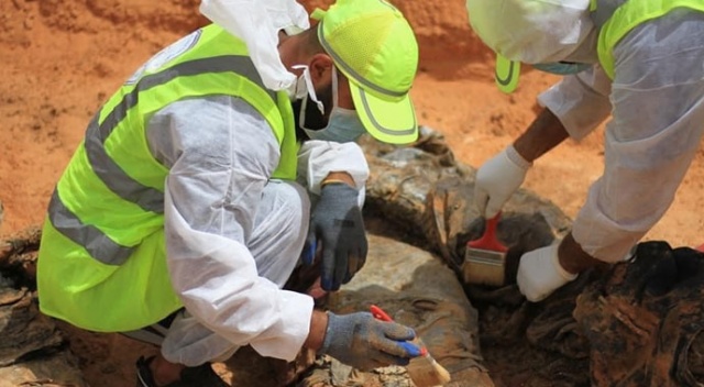 Libya'da bir toplu mezar daha Libya'da bir toplu mezar daha