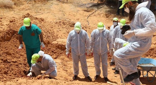 Libya&#039;da yeni toplu mezar