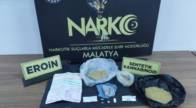 Malatya'da narkotikten uyuşturucu satıcılarına büyük darbe