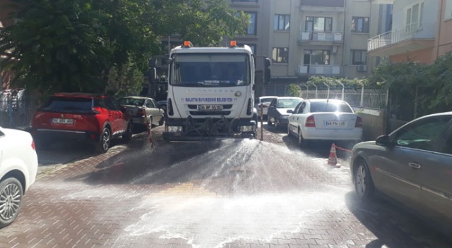 Malatya’da yoğun Covid 19 temizliği Malatya’da yoğun Covid 19 temizliği