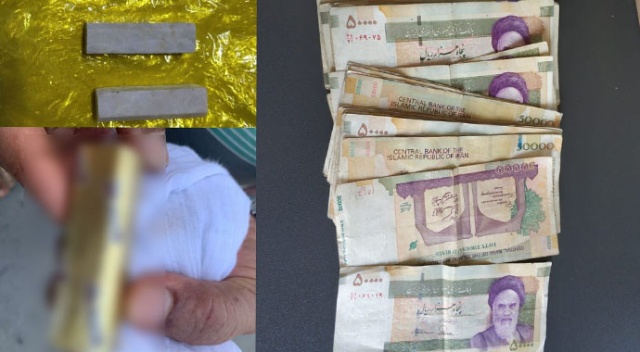 Mermerleri sarı jelatinle sarıp, altın diye sattılar