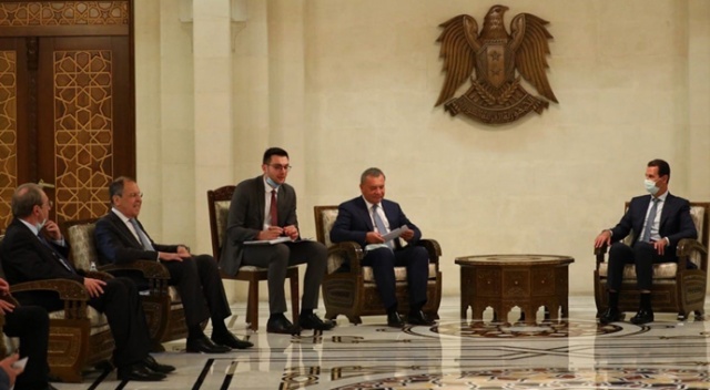 Rusya Dışişleri Bakanı Lavrov, Şam’da Esad’la görüştü