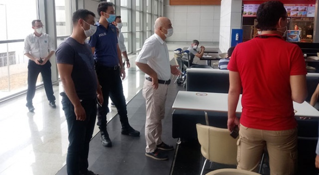 Sabiha Gökçen Havalimanı'nda Covid-19 denetimi Sabiha Gökçen Havalimanı'nda Covid-19 denetimi