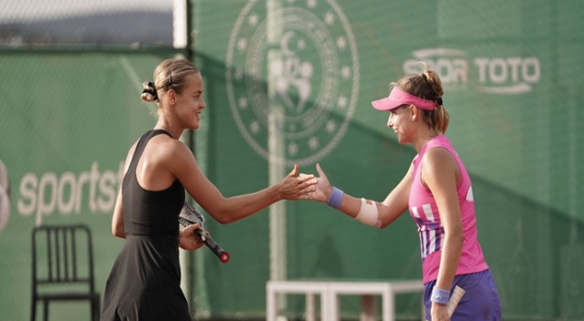 Tennis Championship Istanbul'da ana tabloda ilk gün tamamlandı