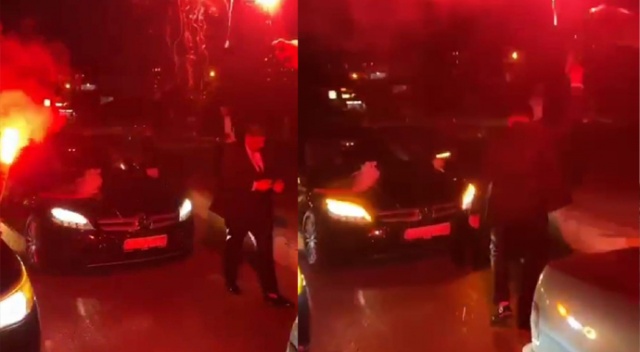 Antalya'da düğün konvoyunda yine silahlar konuştu