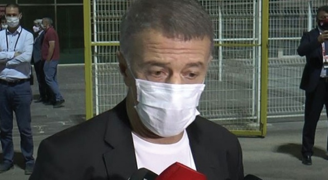 Başkan Ağaoğlu’ndan hakeme tepki Başkan Ağaoğlu’ndan hakeme tepki