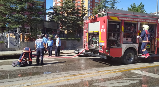 Başkent'te patlama sesleri korkuttu Başkent'te patlama sesleri korkuttu