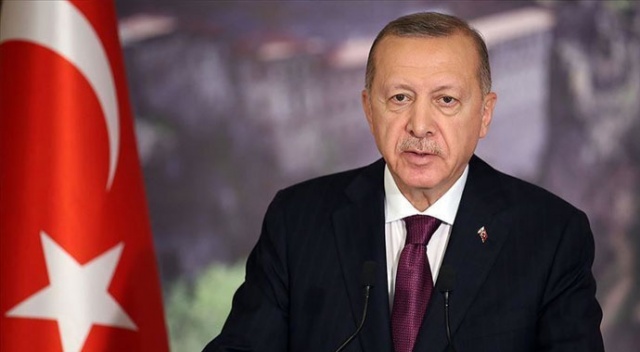 Cumhurbaşkanı Erdoğan'dan şehit ailesine başsağlığı mesajı