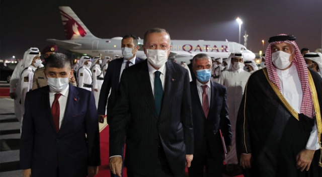 Cumhurbaşkanı Erdoğan Katar'dan ayrıldı Cumhurbaşkanı Erdoğan Katar'dan ayrıldı