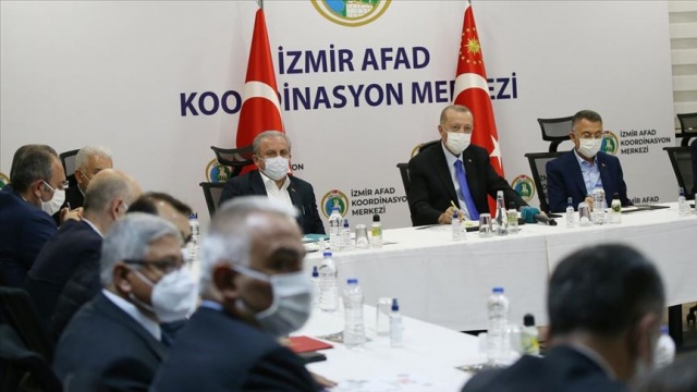 Cumhurbaşkanı Erdoğan: Enkaz kalkar kalkmaz inşaat başlayacak