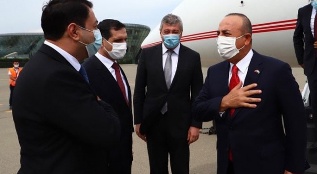 Dışişleri Bakanı Çavuşoğlu, Azerbaycan’da Dışişleri Bakanı Çavuşoğlu, Azerbaycan’da