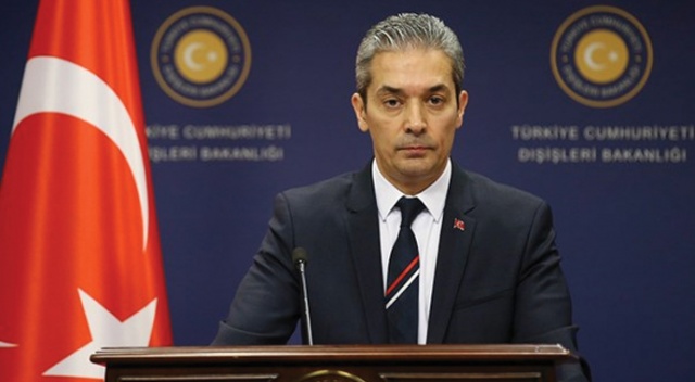 Dışişleri Bakanlığı Sözcüsü Aksoy'dan Dendias açıklaması Dışişleri Bakanlığı Sözcüsü Aksoy'dan Dendias açıklaması