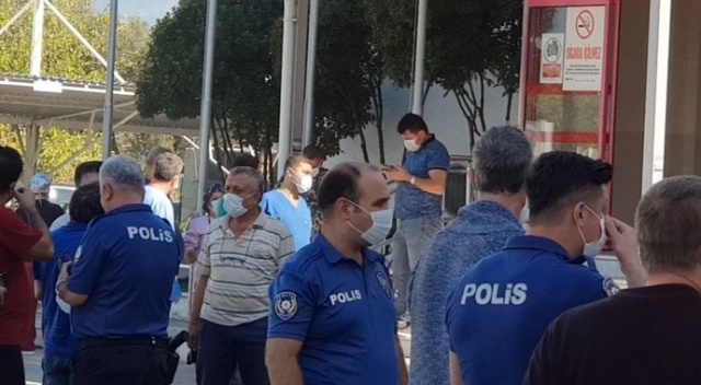 Hastanede elektrikli ocak tutuştu, panik yaşandı