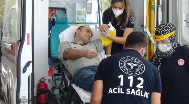 İnegöl&#039;de görülmez kaza