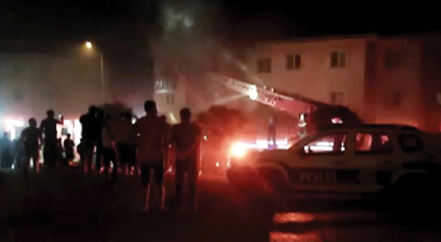 İzmir’de korkutan yangın İzmir’de korkutan yangın