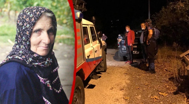 Kaybolan 80 yaşındaki kadını ekipler buldu